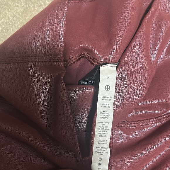 Lululemon leggings - Picture 2 of 4